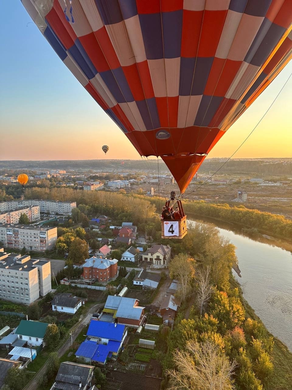 Полет на воздушном шаре в Перми фото