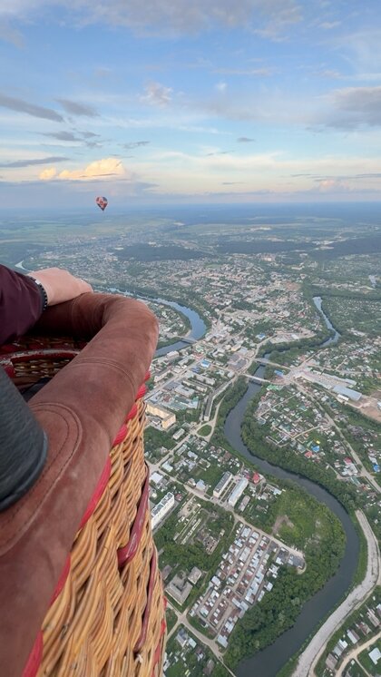 Полет на воздушном шаре в Пермском крае