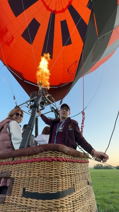 Полет на воздушном шаре в Пермском крае