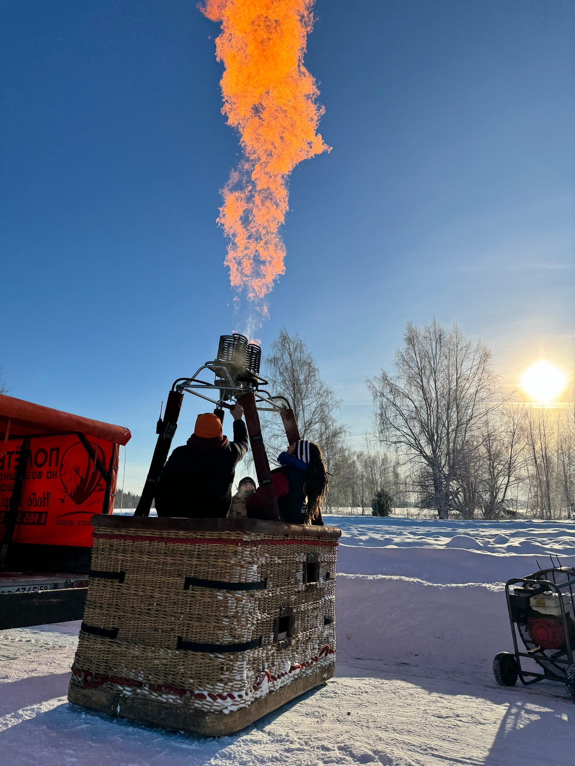 Полет на воздушном шаре в Пермском крае